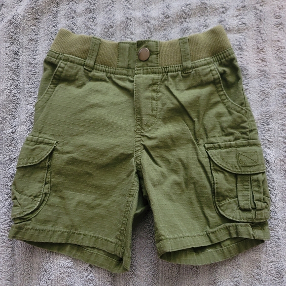 Cherokee Kids Green Cargo Shorts - Picture 1 of 5